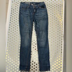 Mossimo Supply Co Blue Skinny Jeans